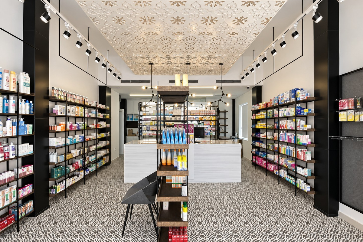 Interior de Farmacia Mónica Córcoles